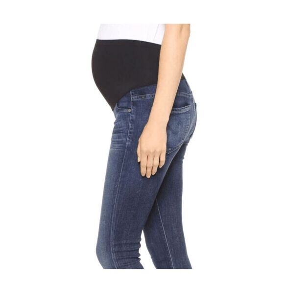 NEW! Citizens of Humanity Avedon Maternity Jeans in Galaxy Wash Skinny Size 23 - Picture 3 of 15